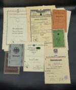 Dokumente Funkobergefreiter Weigandt aus Lübeck Kriegsmarine/Bundesmarine
