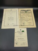 Dokumente Funkobergefreiter Weigandt aus Lübeck Kriegsmarine/Bundesmarine – Bild 2