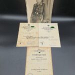Urkunden Luftwaffe 4.(F)/Aufkl.Gr.121, 1. Aufklärungsgruppe (F) 123