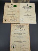 Urkunden Luftwaffe 4.(F)/Aufkl.Gr.121, 1. Aufklärungsgruppe (F) 123 – Bild 2