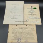 Urkunden 6.Fsch.Pz.Gren.Rgt Hermann Göring, Italien EK2 in Anzio