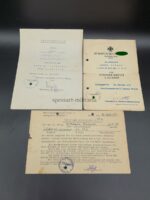 Urkunden 6.Fsch.Pz.Gren.Rgt Hermann Göring, Italien EK2 in Anzio