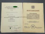 Urkunden  5./ Jäg-Rgt.28 Demjanskkessel – Bild 2