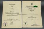 Urkunden  5./ Jäg-Rgt.28 Demjanskkessel – Bild 3