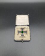 Eisernes Kreuz 1. Klasse 1939 im LDO Etui, Hst. „L55“ Wächtler & Lange, Mittweida