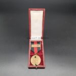 Sudetenlandmedaille im Etui Prager Burg