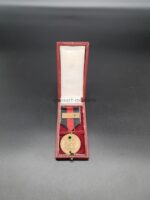 Sudetenlandmedaille im Etui Prager Burg