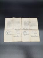 Wehrpass Sanitätskompanie 1./87, Panzer Division Norwegen Johannes Günter aus Arnsberg (Bochum) – Bild 2