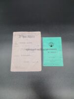 Polizei-Dienstausweis+ Führerschein aus Bochum