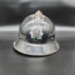 Beute-Reichsluftschutzbundhelm Feuerwehr Tschechien