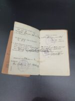 Wehrpass 1. & 2. Weltkrieg des Sergeant Friedrich Hermann aus Schraplau, 2./ Pionier Bataillon 4 Magdeburg – Bild 3