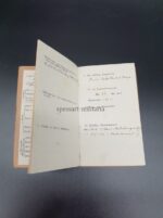 Wehrpass 1. & 2. Weltkrieg des Sergeant Friedrich Hermann aus Schraplau, 2./ Pionier Bataillon 4 Magdeburg – Bild 5