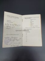 Wehrpass 1. & 2. Weltkrieg des Sergeant Friedrich Hermann aus Schraplau, 2./ Pionier Bataillon 4 Magdeburg – Bild 6