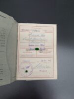 Wehrpass 1. & 2. Weltkrieg des Sergeant Friedrich Hermann aus Schraplau, 2./ Pionier Bataillon 4 Magdeburg – Bild 8