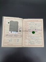 Wehrpass 1. & 2. Weltkrieg des Sergeant Friedrich Hermann aus Schraplau, 2./ Pionier Bataillon 4 Magdeburg – Bild 9