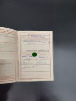 Wehrpass 1. & 2. Weltkrieg des Sergeant Friedrich Hermann aus Schraplau, 2./ Pionier Bataillon 4 Magdeburg – Bild 10
