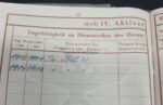 Wehrpass 1. & 2. Weltkrieg des Sergeant Friedrich Hermann aus Schraplau, 2./ Pionier Bataillon 4 Magdeburg – Bild 11