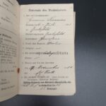 Militärpaß des Musketier Hermann Laumen aus Bielefeld, RIR 87, RIR 253, Füsilier Rgt. 80 – Bild 3