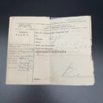 Militärpaß des Musketier Hermann Laumen aus Bielefeld, RIR 87, RIR 253, Füsilier Rgt. 80 – Bild 8