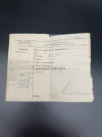 Militärpaß des Musketier Hermann Laumen aus Bielefeld, RIR 87, RIR 253, Füsilier Rgt. 80 – Bild 8