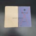 Militärpaß des Musketier Hermann Laumen aus Bielefeld, RIR 87, RIR 253, Füsilier Rgt. 80 – Bild 9