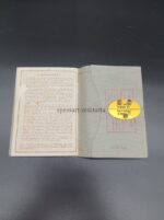 Wehrpass mit Hülle Kriegsmarine des Kurt Halliger aus Groitzsch (Leipzig), Marine-Landwehr mit Erkennungsmarke – Bild 5