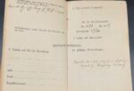 Wehrpass und Militärpaß des Otto Müller aus Gröbers (Merseburg) Ersatz Pionier Bataillon Eisleben, Pionierbataillon 15 (1.Weltkrieg Westfront) – Bild 4