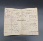 Wehrpass und Militärpaß des Otto Müller aus Gröbers (Merseburg) Ersatz Pionier Bataillon Eisleben, Pionierbataillon 15 (1.Weltkrieg Westfront) – Bild 6