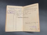 Wehrpass und Militärpaß des Otto Müller aus Gröbers (Merseburg) Ersatz Pionier Bataillon Eisleben, Pionierbataillon 15 (1.Weltkrieg Westfront) – Bild 8