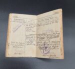 Wehrpass und Militärpaß des Otto Müller aus Gröbers (Merseburg) Ersatz Pionier Bataillon Eisleben, Pionierbataillon 15 (1.Weltkrieg Westfront) – Bild 9