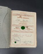 Wehrpass und Militärpaß des Otto Müller aus Gröbers (Merseburg) Ersatz Pionier Bataillon Eisleben, Pionierbataillon 15 (1.Weltkrieg Westfront) – Bild 10