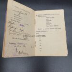 Wehrpass und Militärpaß des Musketiers (Trainsoldat) Otto Heider aus Wetzleben (Wolfenbüttel) 1.Ers. Btl. I.R. 92 Braunschweig (Westfront) – Bild 4