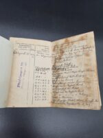 Wehrpass und Militärpaß des Musketiers (Trainsoldat) Otto Heider aus Wetzleben (Wolfenbüttel) 1.Ers. Btl. I.R. 92 Braunschweig (Westfront) – Bild 6