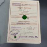 Wehrpass und Militärpaß des Musketiers (Trainsoldat) Otto Heider aus Wetzleben (Wolfenbüttel) 1.Ers. Btl. I.R. 92 Braunschweig (Westfront) – Bild 9