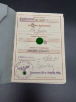 Wehrpass und Militärpaß des Musketiers (Trainsoldat) Otto Heider aus Wetzleben (Wolfenbüttel) 1.Ers. Btl. I.R. 92 Braunschweig (Westfront) – Bild 9