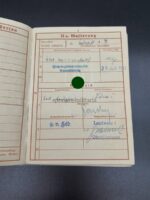 Wehrpass und Militärpaß des Musketiers (Trainsoldat) Otto Heider aus Wetzleben (Wolfenbüttel) 1.Ers. Btl. I.R. 92 Braunschweig (Westfront) – Bild 11