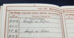 Wehrpass und Militärpaß des Musketiers (Trainsoldat) Otto Heider aus Wetzleben (Wolfenbüttel) 1.Ers. Btl. I.R. 92 Braunschweig (Westfront) – Bild 15