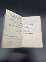 Wehrpass und Militärpaß des Kanoniers Otto Gaudian aus Neubewerdick (Neustettin), Fernsprechabteilung 479 (Westfront) – Bild 3