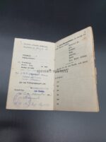 Wehrpass und Militärpaß des Kanoniers Otto Gaudian aus Neubewerdick (Neustettin), Fernsprechabteilung 479 (Westfront) – Bild 4