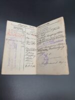 Wehrpass und Militärpaß des Kanoniers Otto Gaudian aus Neubewerdick (Neustettin), Fernsprechabteilung 479 (Westfront) – Bild 5