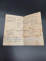 Wehrpass und Militärpaß des Kanoniers Otto Gaudian aus Neubewerdick (Neustettin), Fernsprechabteilung 479 (Westfront) – Bild 6