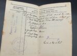 Wehrpass und Militärpaß des Kanoniers Otto Gaudian aus Neubewerdick (Neustettin), Fernsprechabteilung 479 (Westfront) – Bild 8