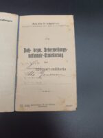 Wehrpass und Militärpaß des Kanoniers Otto Gaudian aus Neubewerdick (Neustettin), Fernsprechabteilung 479 (Westfront) – Bild 9
