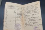 Wehrpass und Militärpaß des Kanoniers Otto Gaudian aus Neubewerdick (Neustettin), Fernsprechabteilung 479 (Westfront) – Bild 11