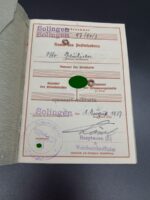 Wehrpass und Militärpaß des Kanoniers Otto Gaudian aus Neubewerdick (Neustettin), Fernsprechabteilung 479 (Westfront) – Bild 12