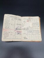 Soldbuch Kriegsmarine des Uffz. d. Reserve Hans Clair aus Barth (Ostsee), Marine-Festungs-Pionier-Bataillon 330 Griechenland – Bild 9