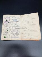 Soldbuch Kriegsmarine des Uffz. d. Reserve Hans Clair aus Barth (Ostsee), Marine-Festungs-Pionier-Bataillon 330 Griechenland – Bild 13