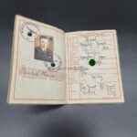 Wehrpass des Unteroffiziers Heinrich Thomas aus Oppenheim/Schornsheim, Inf. Rgt. 650, Sperrfeuerbatterie 132, 2./schw. Flakabt. 540 (Halle-Leuna) 14. Flak-Division – Bild 3