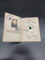 Wehrpass des Unteroffiziers Heinrich Thomas aus Oppenheim/Schornsheim, Inf. Rgt. 650, Sperrfeuerbatterie 132, 2./schw. Flakabt. 540 (Halle-Leuna) 14. Flak-Division – Bild 3