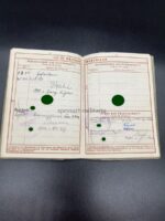 Wehrpass des Unteroffiziers Heinrich Thomas aus Oppenheim/Schornsheim, Inf. Rgt. 650, Sperrfeuerbatterie 132, 2./schw. Flakabt. 540 (Halle-Leuna) 14. Flak-Division – Bild 8